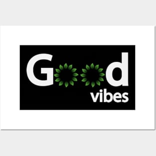 Good vibes artistic creative design Posters and Art